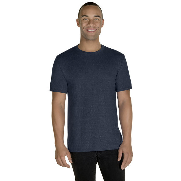 Adult Snow Heather T-Shirt - FRST gRN SNW HTH - L(D0102H7M0T6)