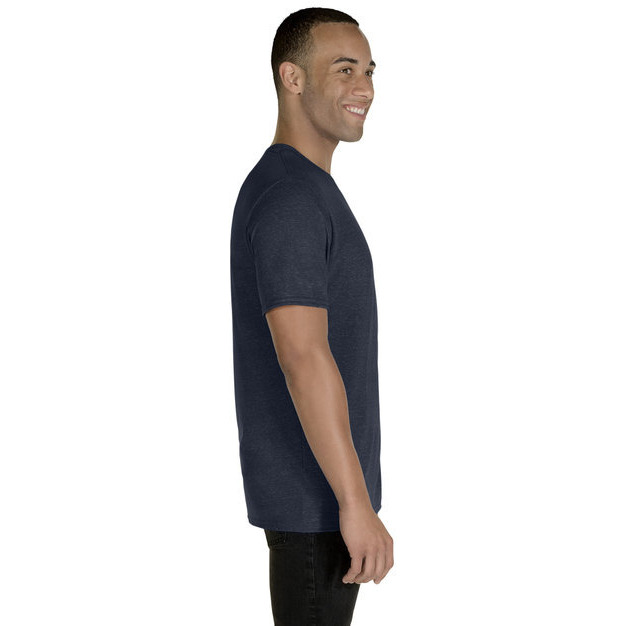 Adult Snow Heather T-Shirt - FRST gRN SNW HTH - L(D0102H7M0T6)