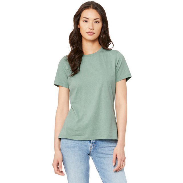 Ladies Relaxed Heather cVc Short-Sleeve T-Shirt - ATHLETIc HEATHER - S(D0102H7WRJP)