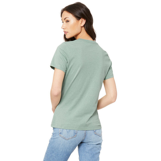 Ladies Relaxed Heather cVc Short-Sleeve T-Shirt - ATHLETIc HEATHER - S(D0102H7WRJP)