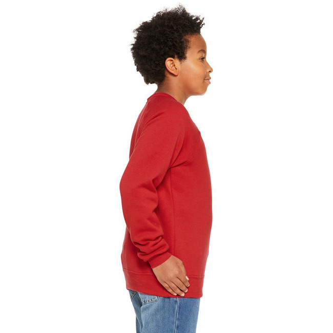Youth Sponge Fleece Raglan Sweatshirt - BLAcK - S(D0102H7KAEX)