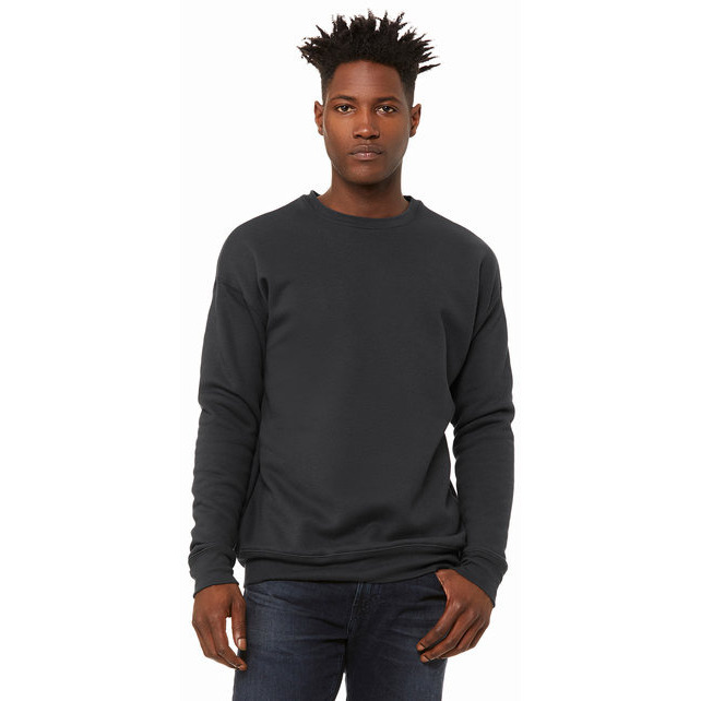 Unisex Drop Shoulder Fleece - WHITE - XS(D0102H7W95P)