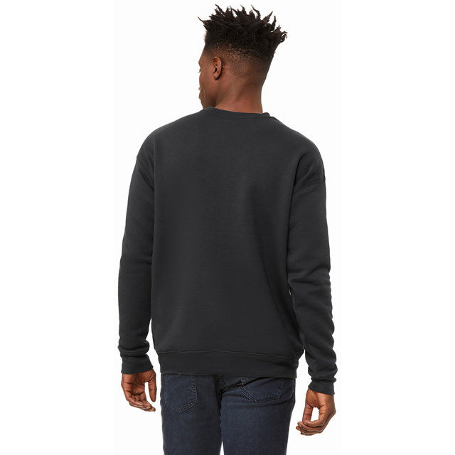 Unisex Drop Shoulder Fleece - WHITE - XS(D0102H7W95P)