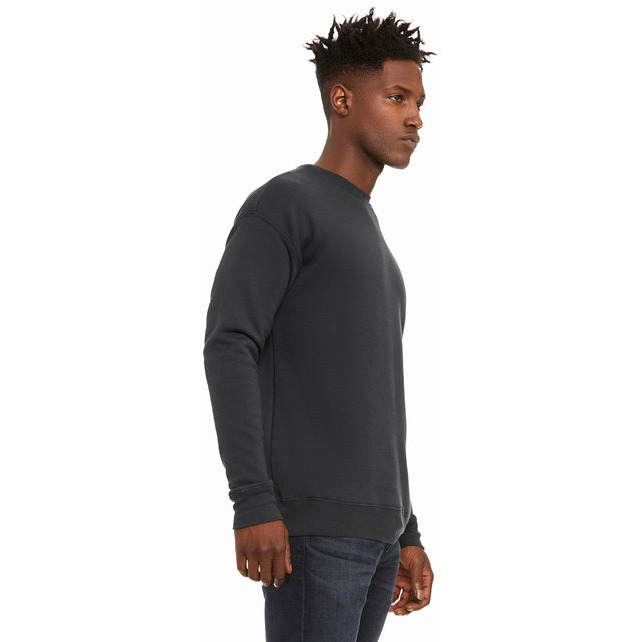 Unisex Drop Shoulder Fleece - WHITE - XS(D0102H7W95P)