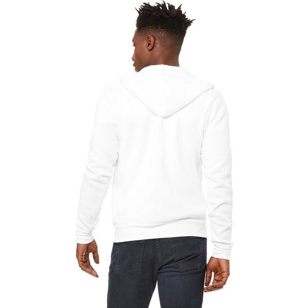 Unisex Sponge Fleece Full-Zip Hooded Sweatshirt - ASPHALT - 2XL(D0102H7WMNX)