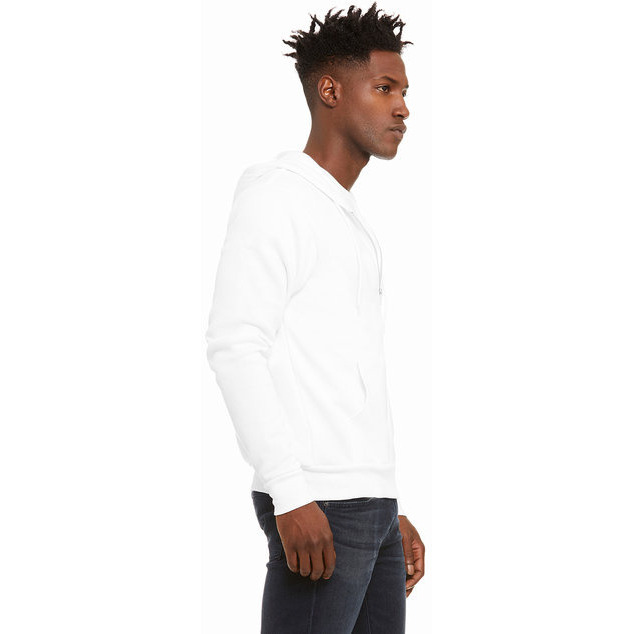 Unisex Sponge Fleece Full-Zip Hooded Sweatshirt - ASPHALT - 2XL(D0102H7WMNX)