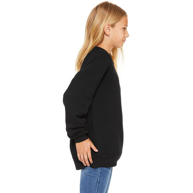 Youth Sponge Fleece Raglan Sweatshirt - BLAcK - S(D0102H7KAAX)