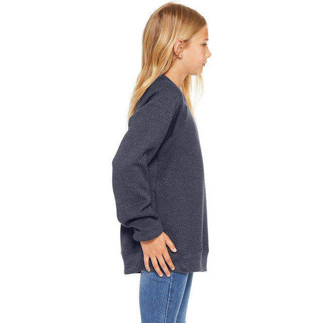 Youth Sponge Fleece Raglan Sweatshirt - BLAcK - S(D0102H7KAAT)