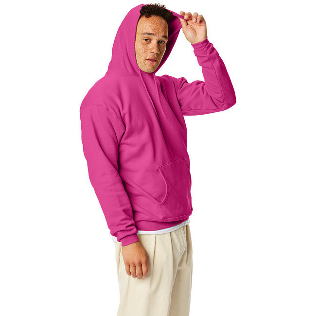 Unisex Ecosmart 5050 Pullover Hooded Sweatshirt - WHITE - S(D0102H7D7QX)