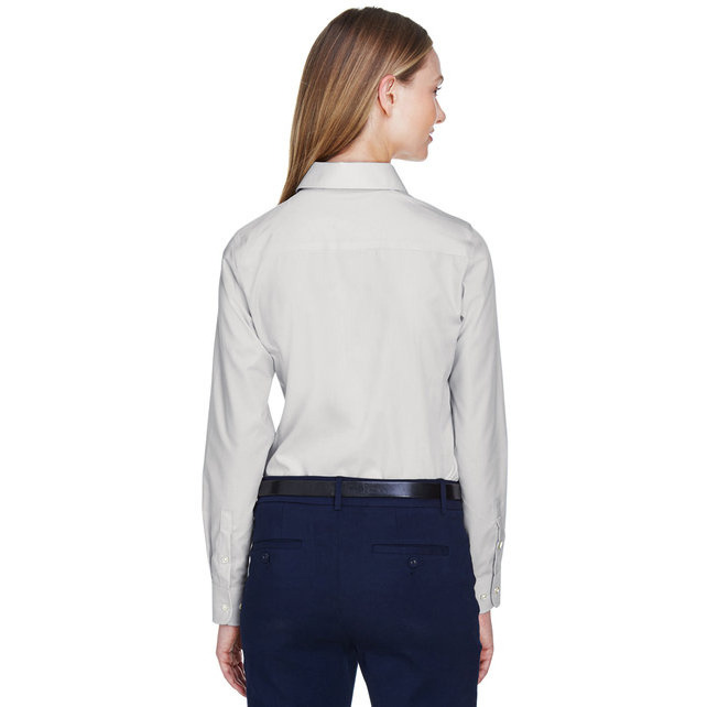 Ladies crown Woven collectionSolid Broadcloth - WHITE - 4XL(D0102H7Z3F6)