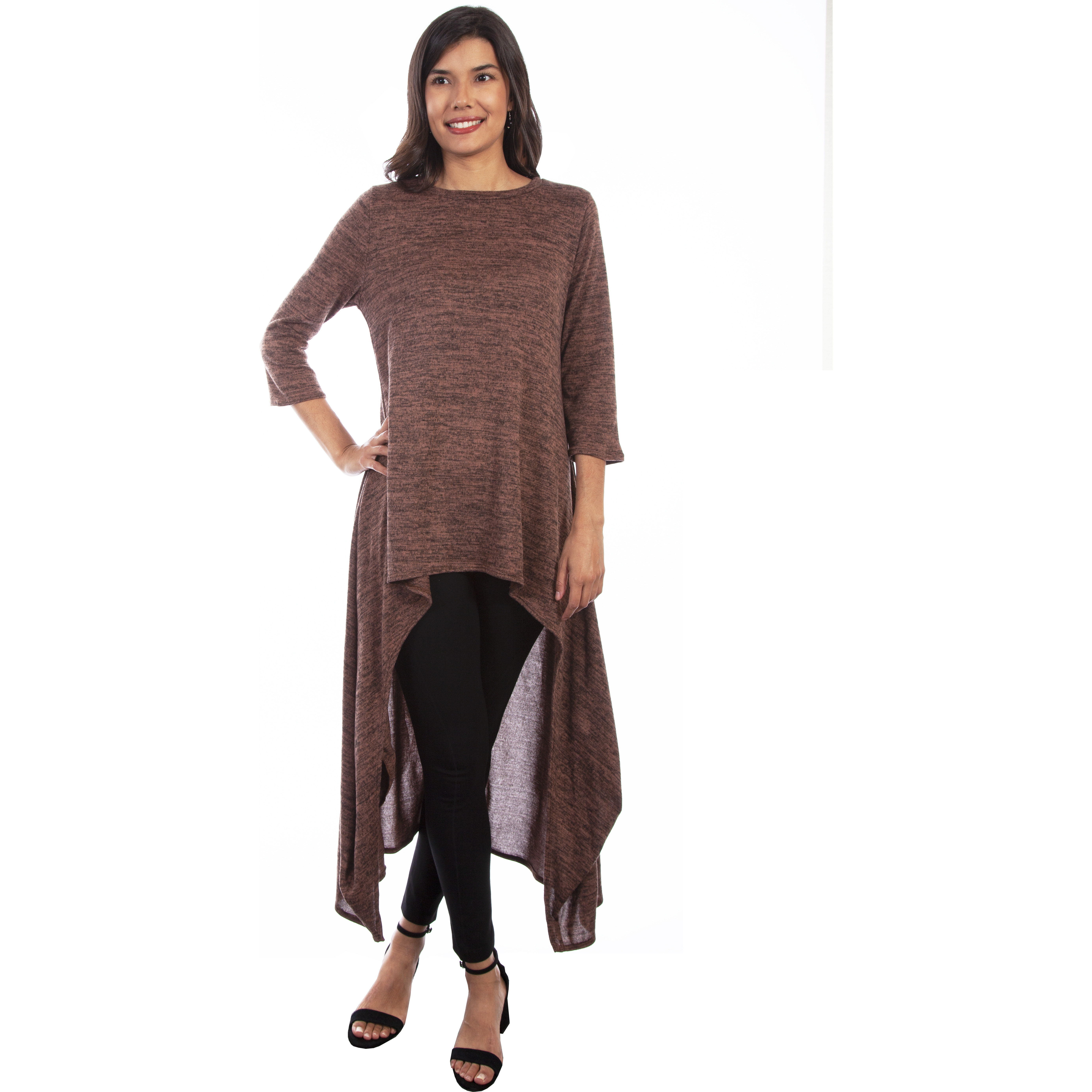 HI/LO DRAPE PULL OVER TOP