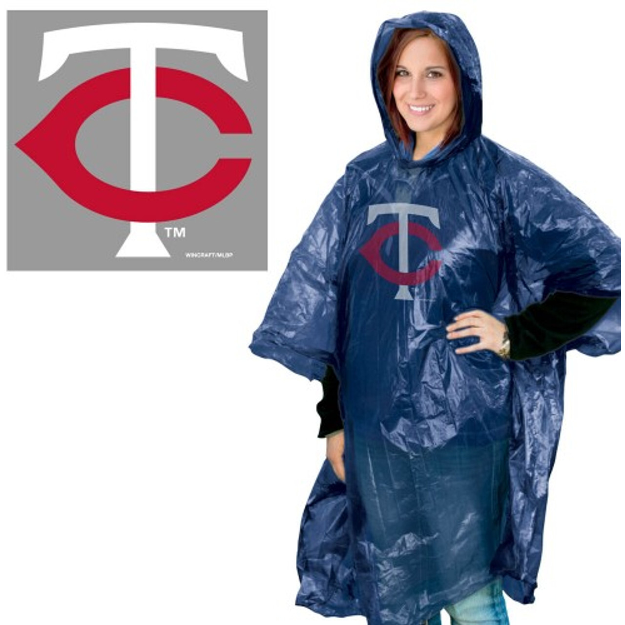 Minnesota Twins Rain Poncho