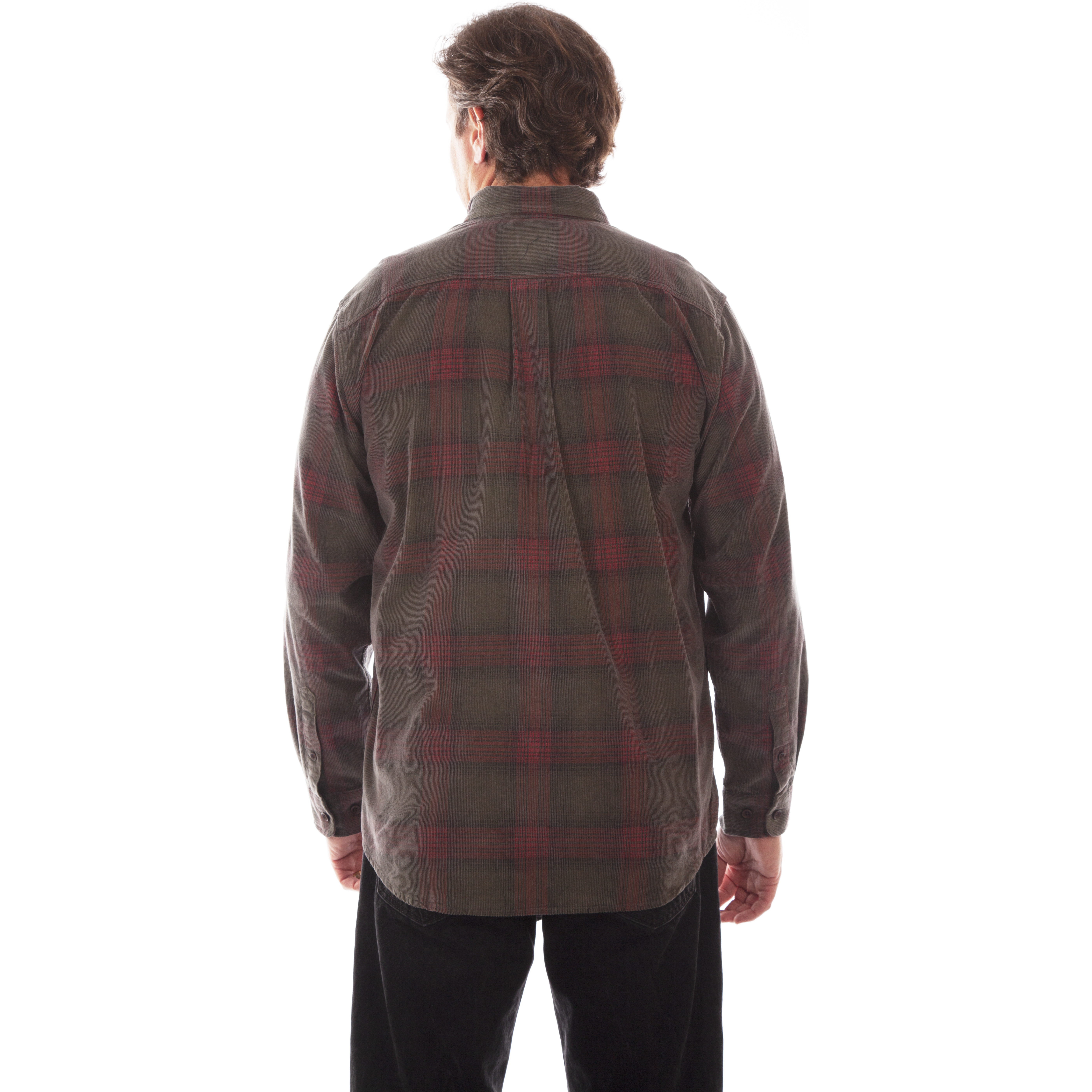 CORDUROY PLAID SHIRT