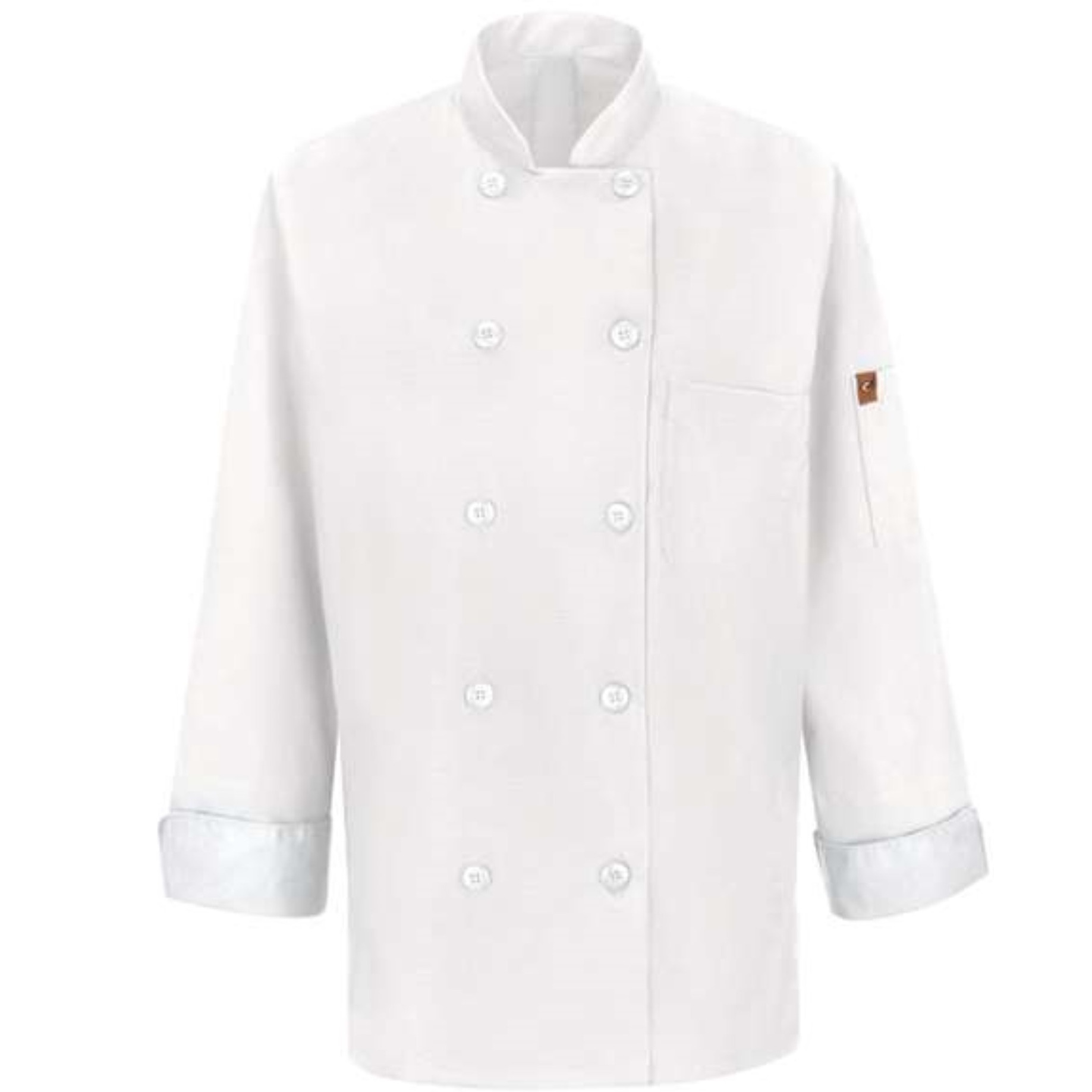 Chef Designs Women's Mimix Chef Coat with OilBlok - White, XL