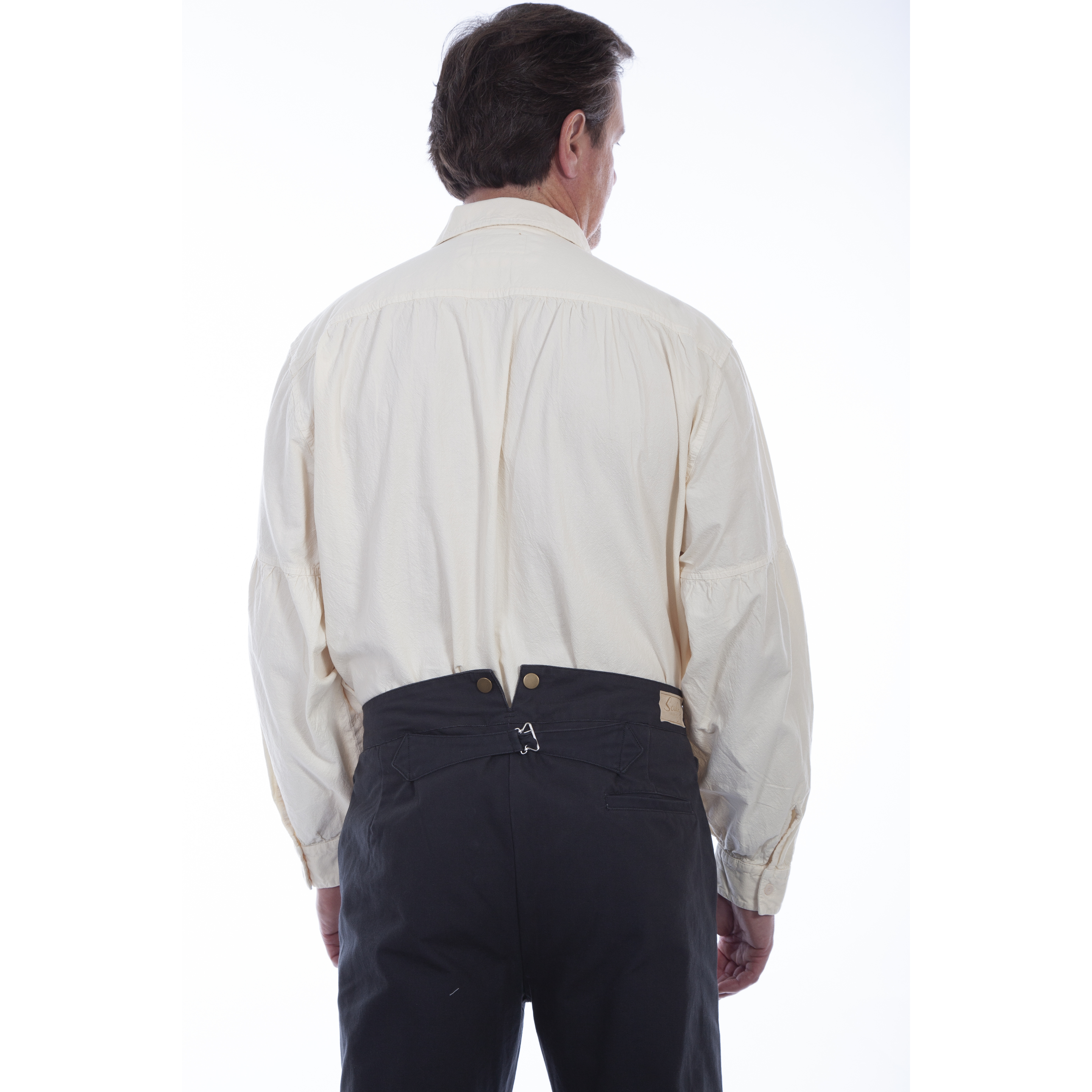 DROP SHOULDER POINT COLLAR PULL OVER