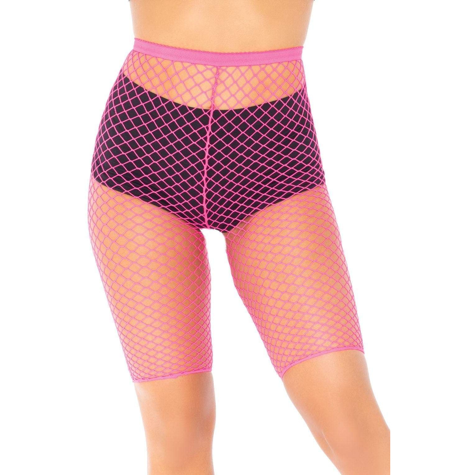 Industrial Net biker shorts.