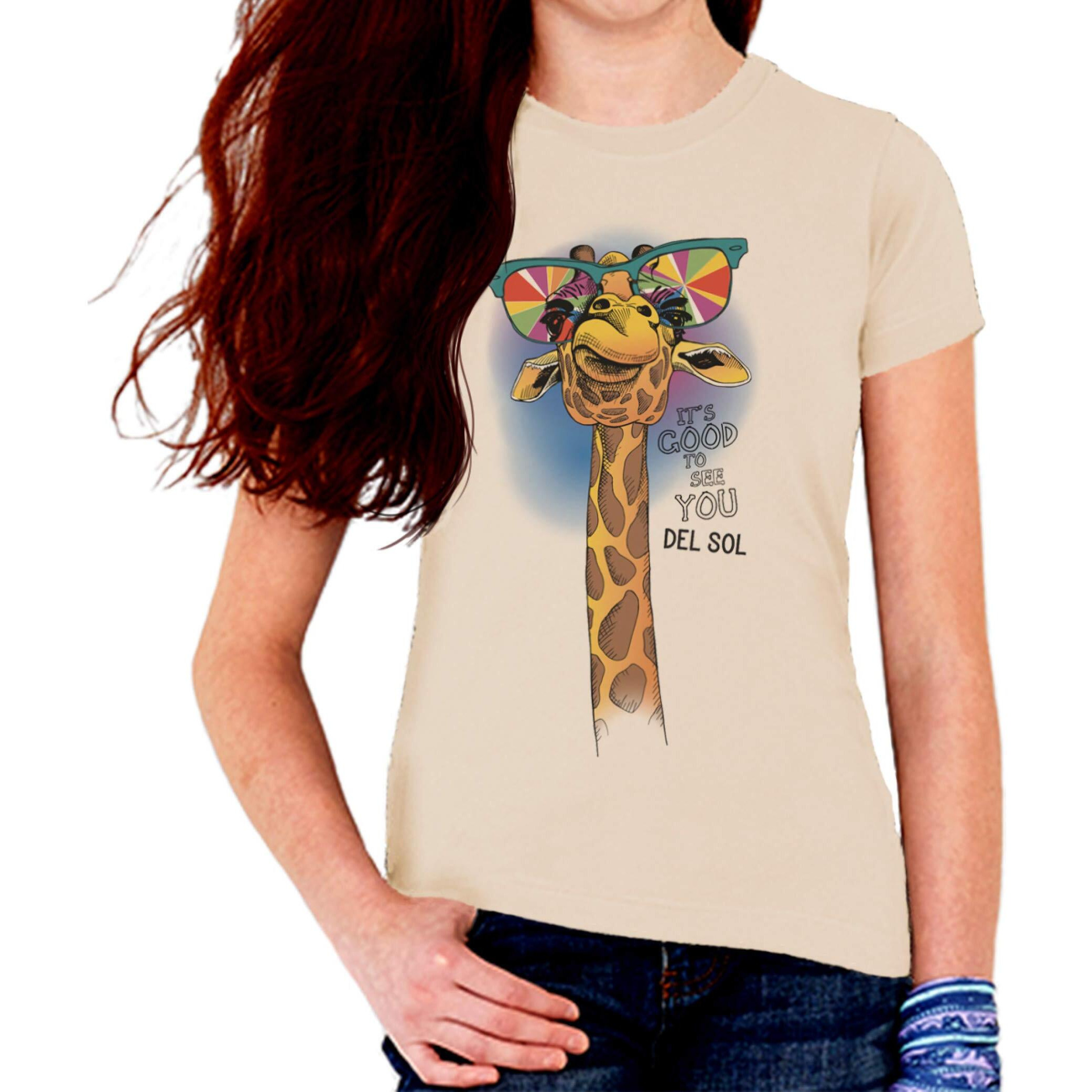 Kids Crew Tee - Good to See You - Beige by DelSol for Kids - 1 Pc T-Shirt (YXL)