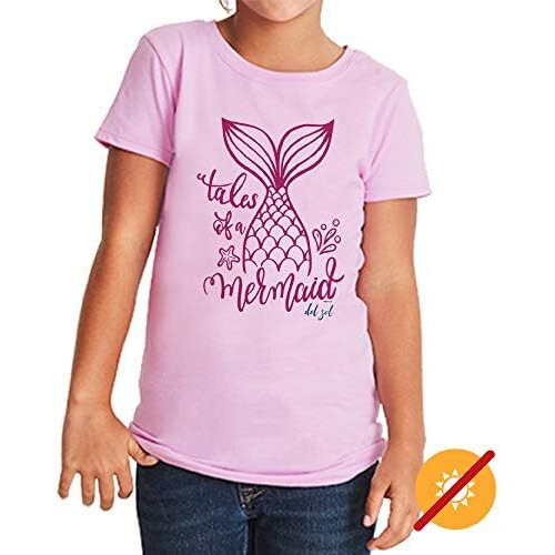 Kids Crew Tee - Tales of a Mermaid by DelSol for Kids - 1 Pc T-Shirt (YXS)