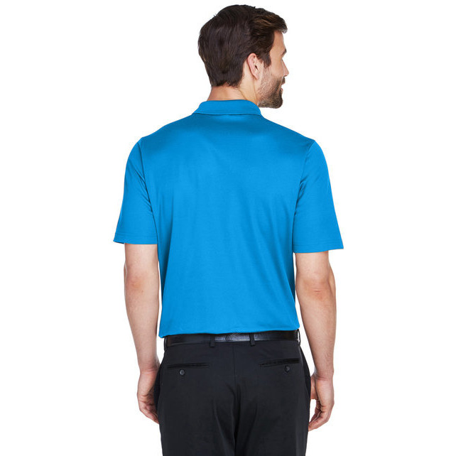 crownLux PerformanceMens Plaited Polo - gRAPHITE - 2XL(D0102H7NSE2)