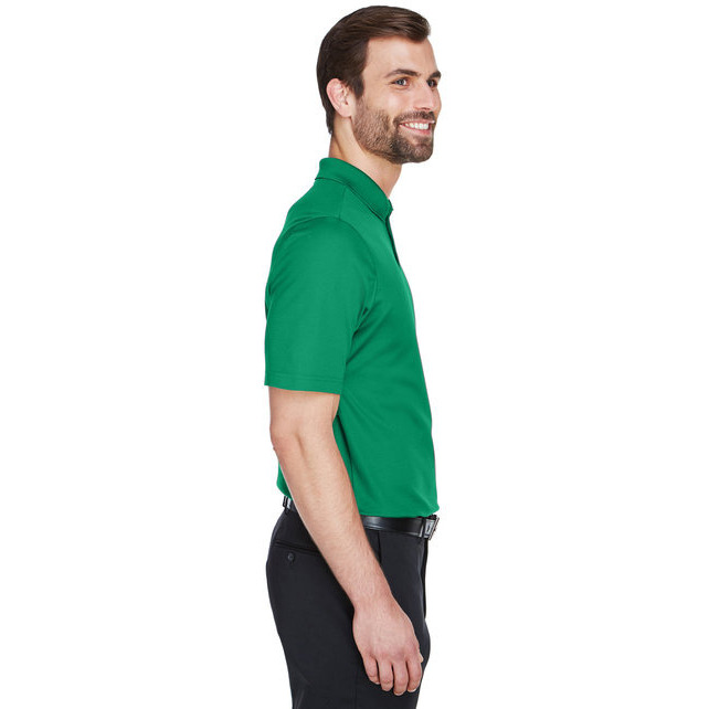 crownLux PerformanceMens Plaited Polo - gRAPHITE - 2XL(D0102H7NSXX)