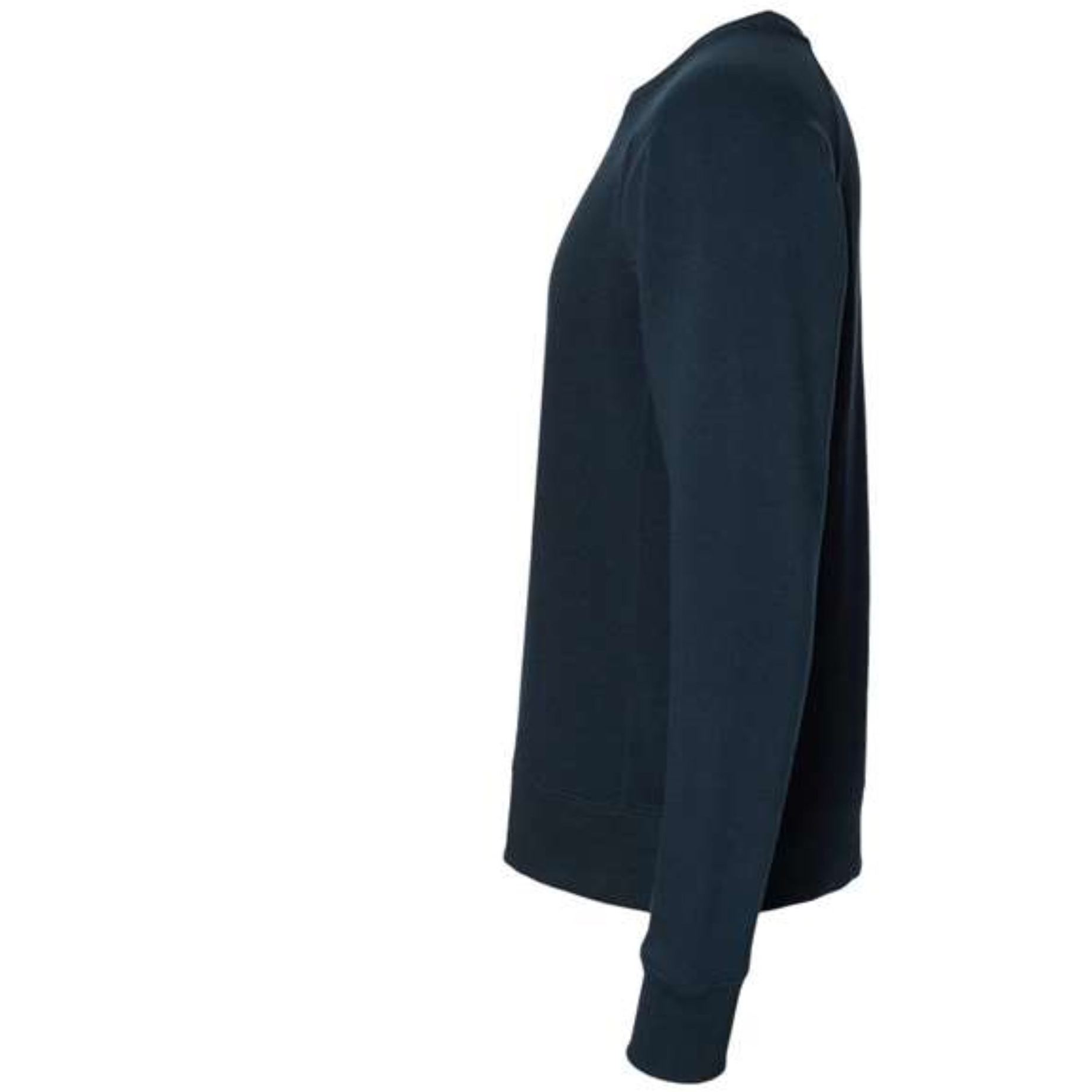 J. America Ripple Fleece Raglan Crewneck Sweatshirt - Navy, S