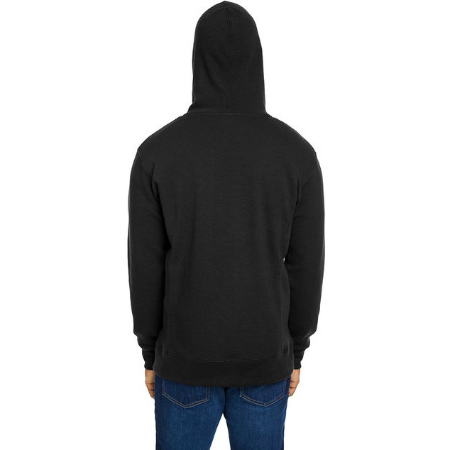 Ripple Fleece Pulllover Hooded Sweatshirt - BLAcK - S(D0102H7694T)