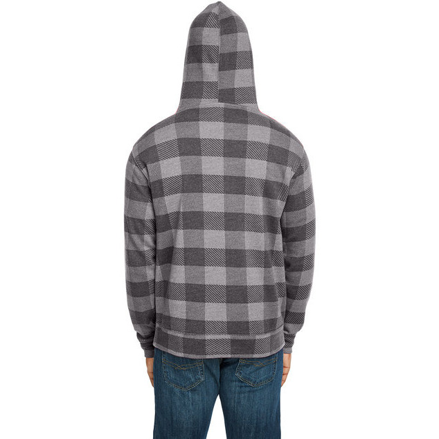 Adult Triblend Pullover Fleece Hooded Sweatshirt - BLAcK TRIBLEND - XS(D0102H76228)