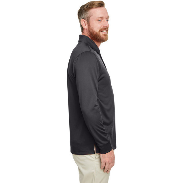 Mens Advantage Snag Protection Plus IL Long Sleeve Polo - BLAcK - S(D0102H7ZFI6)