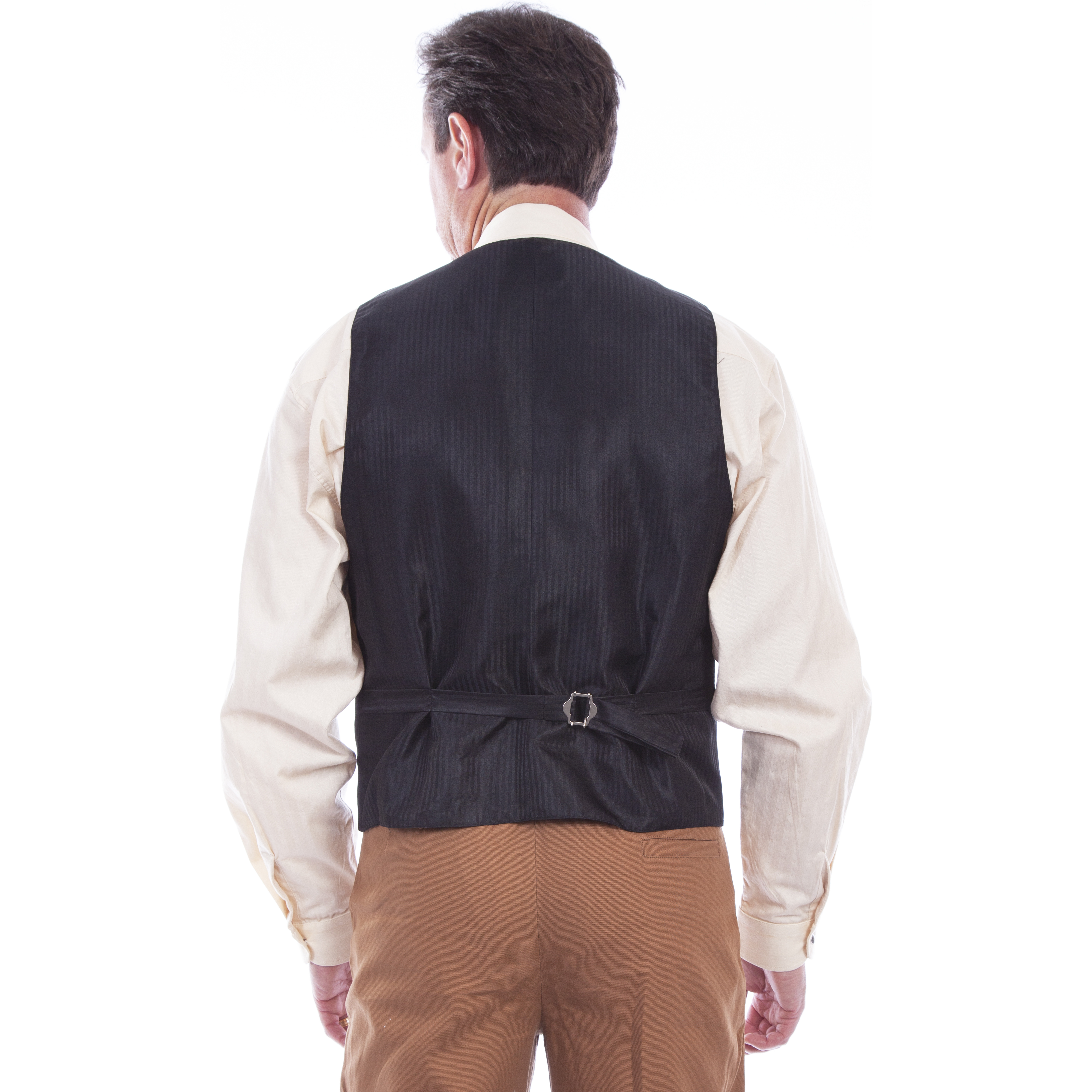 DOUBLE BREASTED WIDE LAPEL VEST