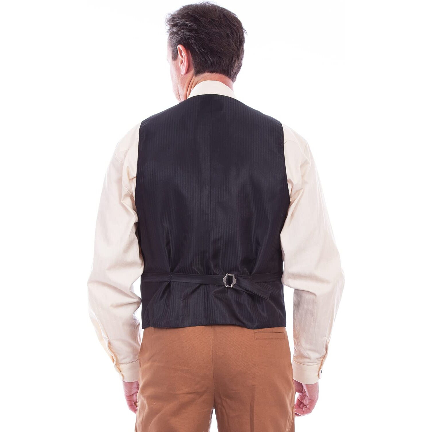 DOUBLE BREASTED WIDE LAPEL VEST