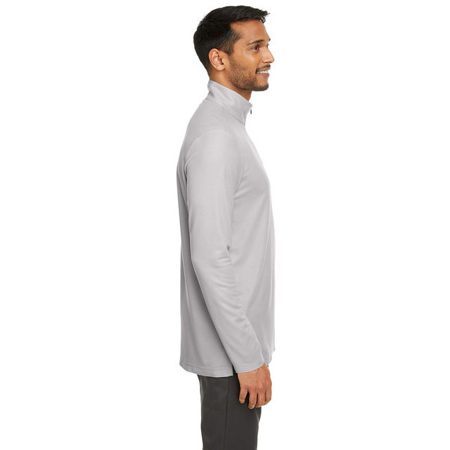 Mens Fusion chromaSoftPique Quarter-Zip - BLAcK - S(D0102H7ZV1T)