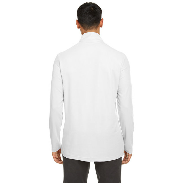 Mens Fusion chromaSoftPique Quarter-Zip - BLAcK - S(D0102H7ZVg6)