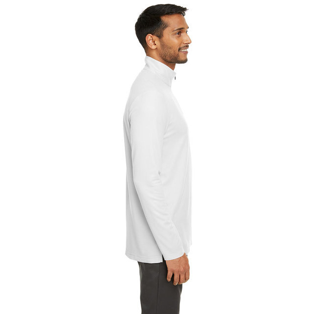 Mens Fusion chromaSoftPique Quarter-Zip - BLAcK - S(D0102H7ZVg6)