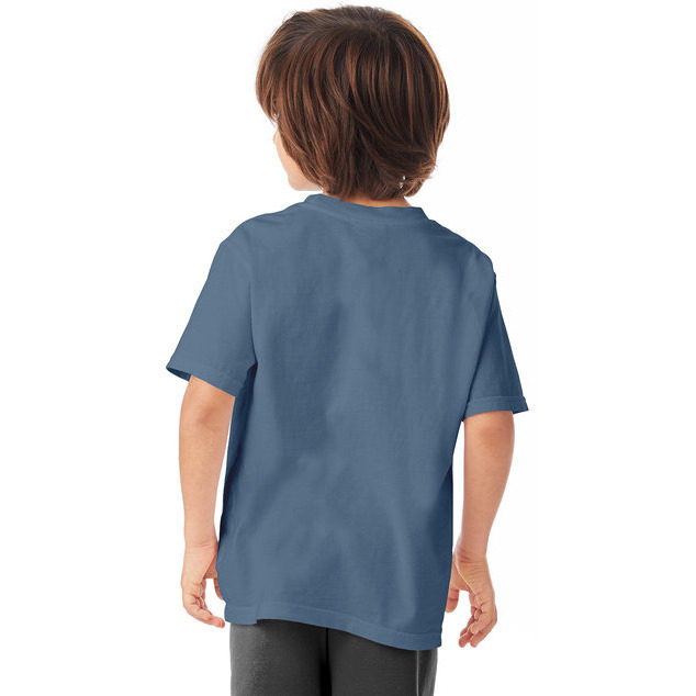 Youth garment-Dyed T-Shirt - BLAcK - XS(D0102H7DXB8)