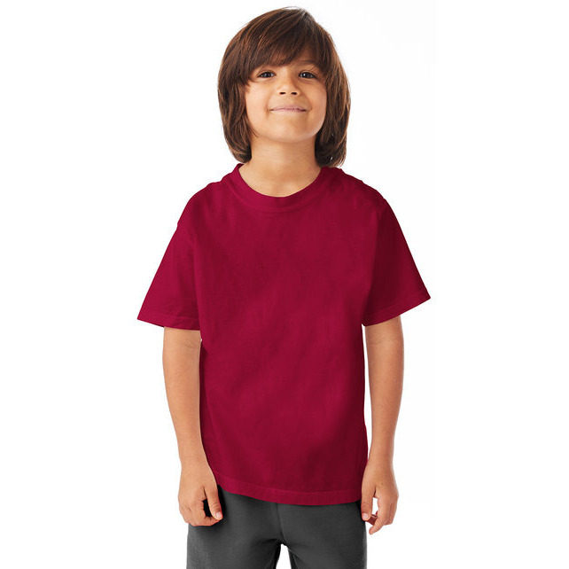 Youth garment-Dyed T-Shirt - BLAcK - XS(D0102H7DXBJ)