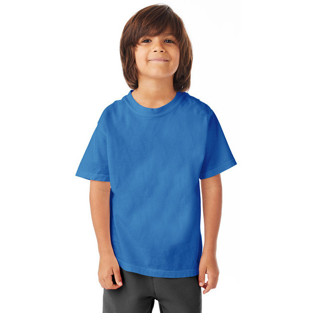 Youth garment-Dyed T-Shirt - BLAcK - XS(D0102H7DXL2)