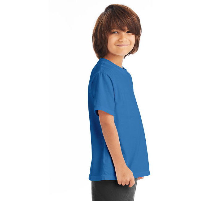Youth garment-Dyed T-Shirt - BLAcK - XS(D0102H7DXL2)