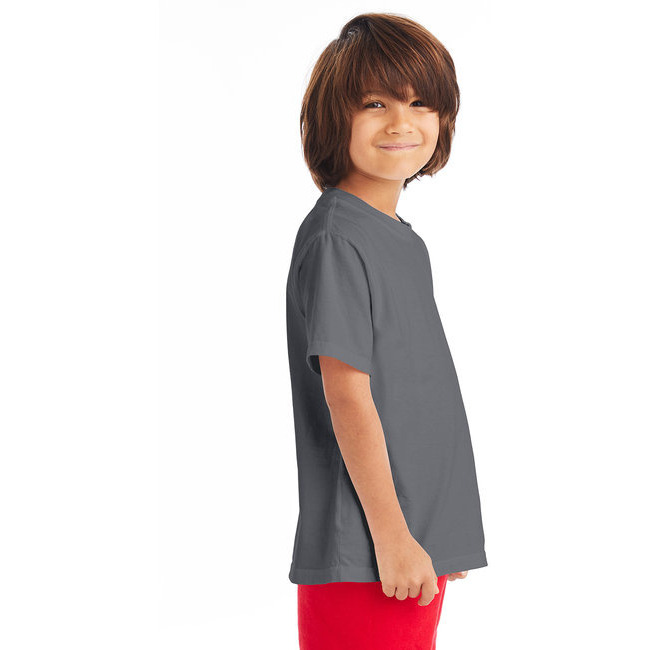 Youth garment-Dyed T-Shirt - BLAcK - XS(D0102H7DXDP)