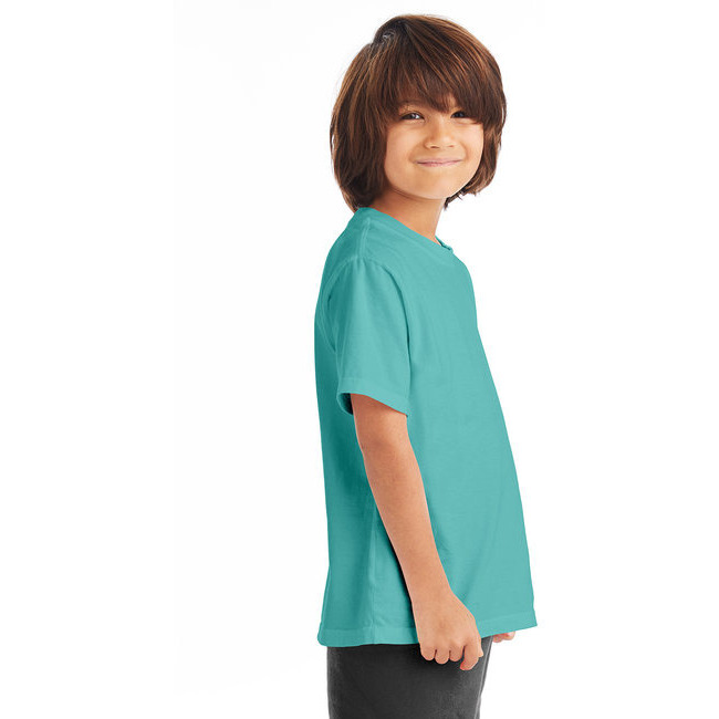 Youth garment-Dyed T-Shirt - BLAcK - XS(D0102H7DXg2)