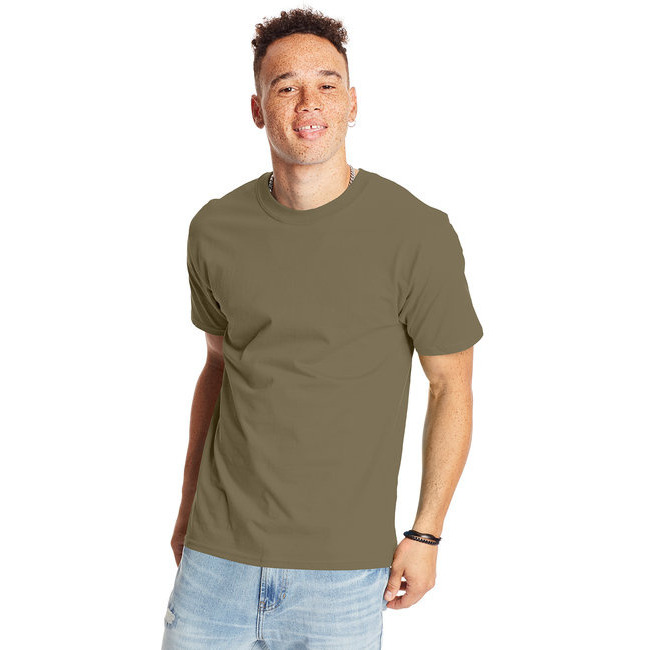 Unisex Beefy-T T-Shirt - SMOKE gRAY - S(D0102H7DPNX)