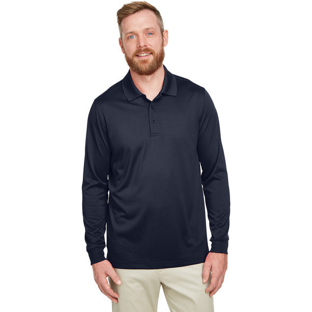 Mens Tall Advantage Long Sleeve Snag Protection Plus IL Polo - BLAcK - LT(D0102H78HXP)