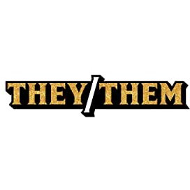 Pronoun  They/Them Pin
