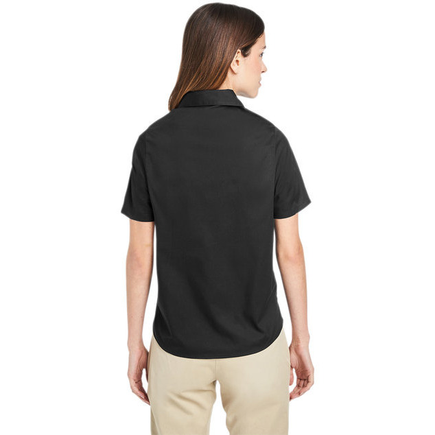Ladies Advantage IL Short-Sleeve Work Shirt - BLAcK - XS(D0102H7ZMTT)