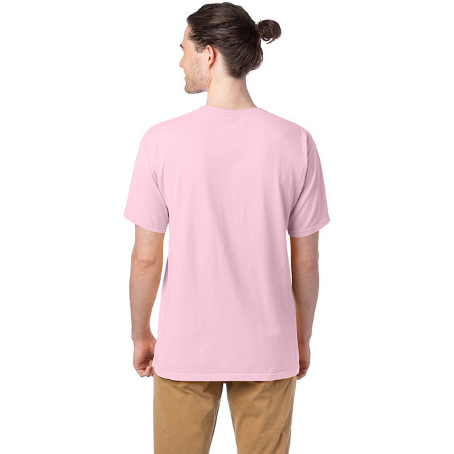 Mens garment-Dyed T-Shirt - BLAcK - S(D0102H7DATP)