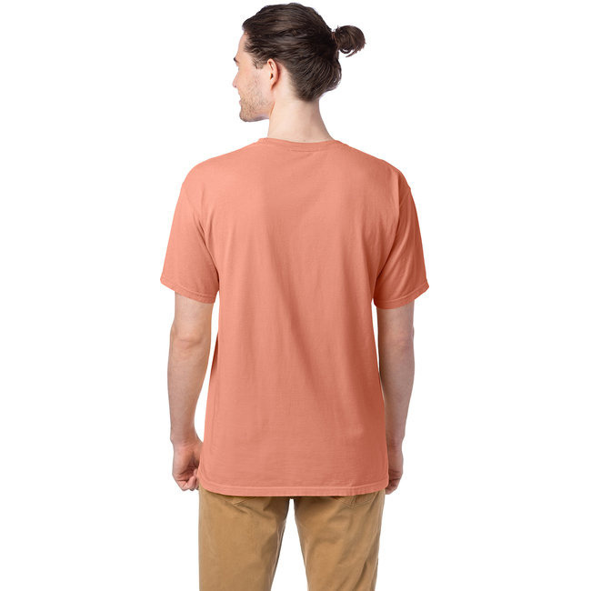 Mens garment-Dyed T-Shirt - BLAcK - S(D0102H7DAYT)