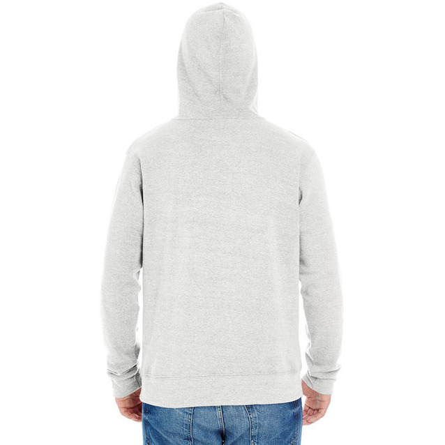 Adult Triblend Pullover Fleece Hooded Sweatshirt - BLAcK TRIBLEND - XS(D0102H762L2)