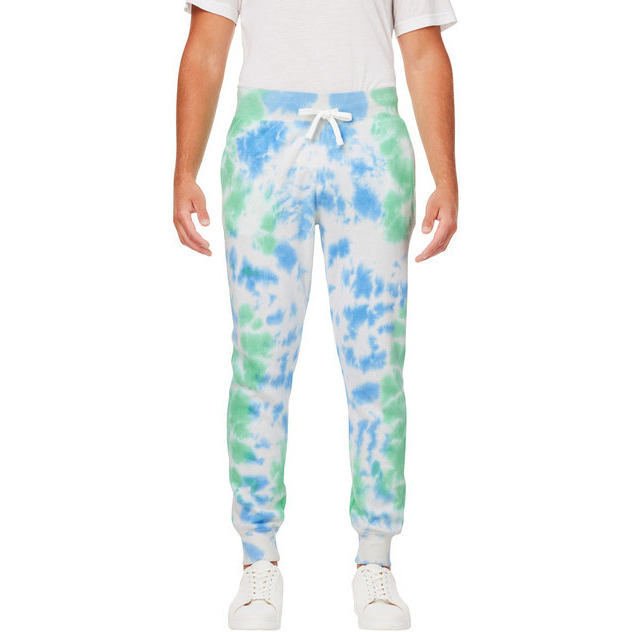 J America 8884JA Adult Tie Dye Fleece Jogger