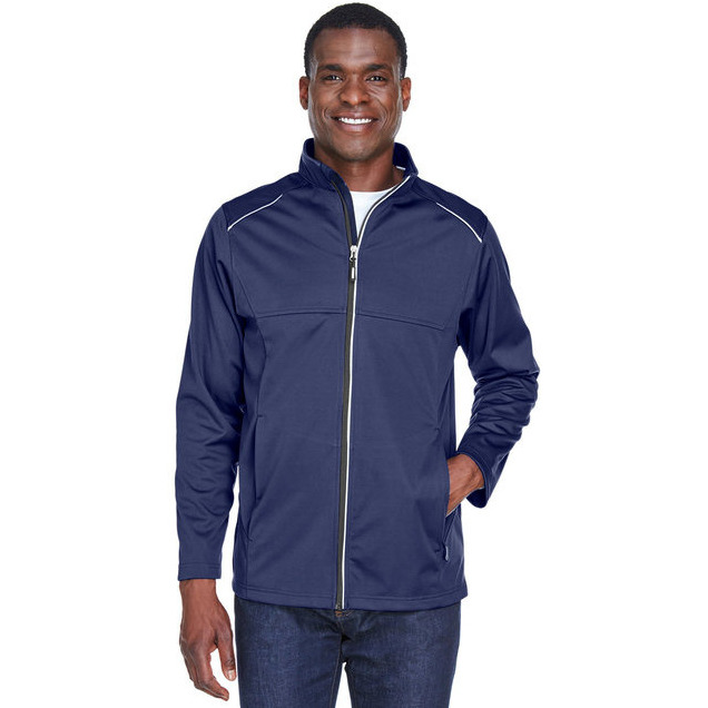 Mens Tall Techno Lite Three-Layer Knit Tech-Shell - cARBON - LT(D0102H7ZN7X)