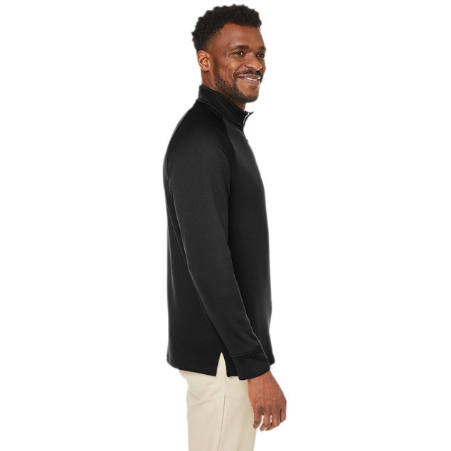 Unisex Fusion chromaSoftleece Quarter-Zip - cARBON - 5XL(D0102H7Z608)