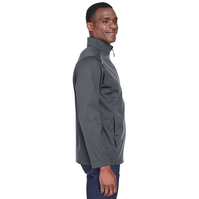 Mens Tall Techno Lite Three-Layer Knit Tech-Shell - cARBON - LT(D0102H7ZK38)